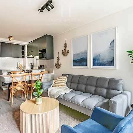 Ht Acogedor Y Ejecutivo 3Pax En Santiago Apartamento